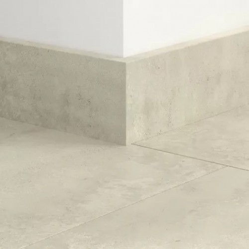 МДФ плинтус Quick-Step Parquet QSPSKR05491 в цвет декора ламината Тонированный бетон (Stained concrete) MUU5491