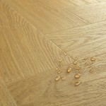 ПВХ плитка для пола Quick-Step Vinyl Flex Herringbone (классическая елка) Дуб безмятежный натуральный средний (Serene oak medium natural) коллекция Pristine SGHBC20332