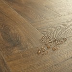 ПВХ плитка для пола Quick-Step Vinyl Flex Herringbone (классическая елка) Коричневый осенний дуб (Fall oak brown) коллекция Pristine SGHBC20334